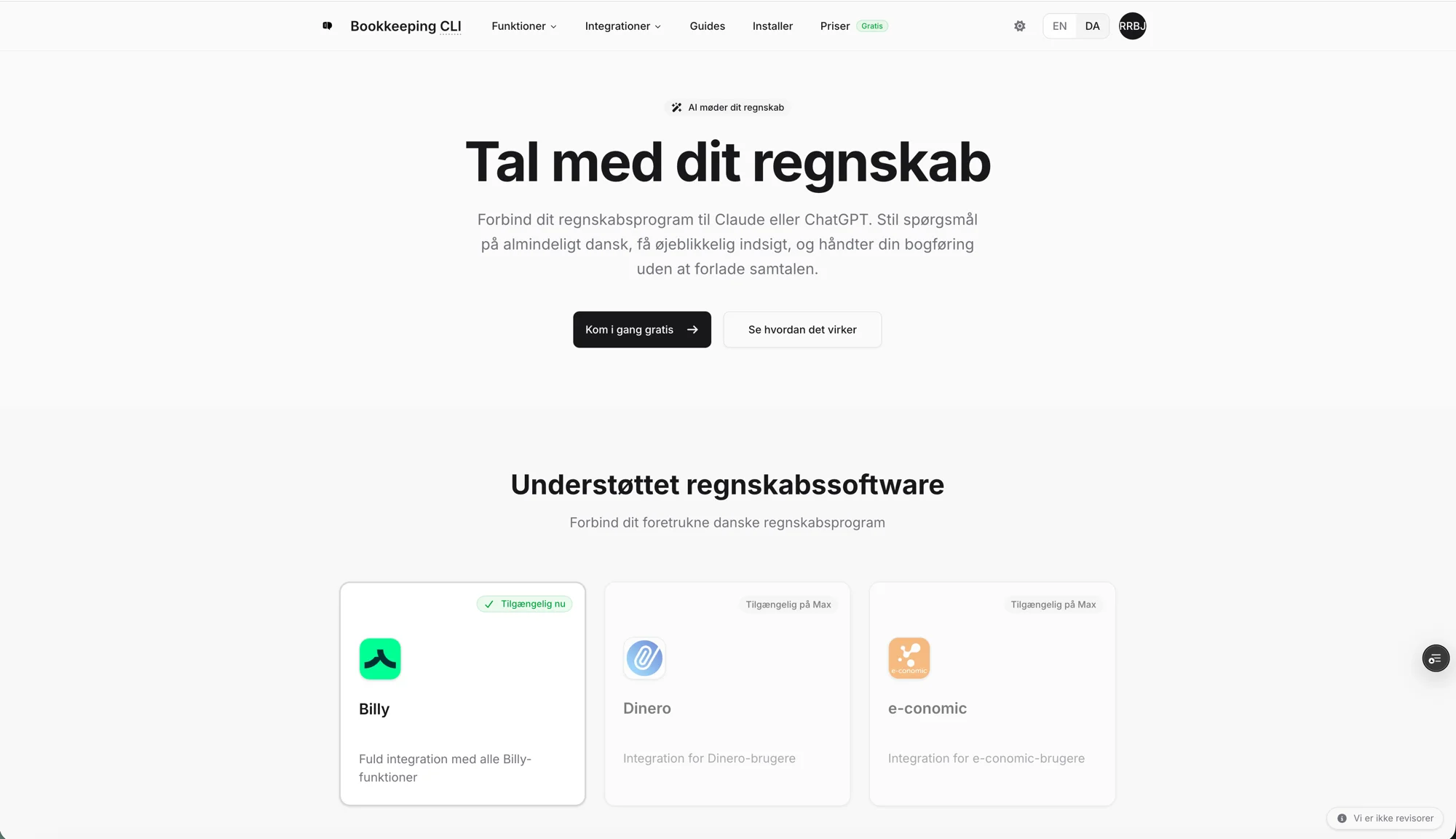 Bookkeeping CLI